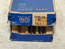 GREENFIELD 5/16-24 NF G H3 C11 HS HAND TAPS | eBay