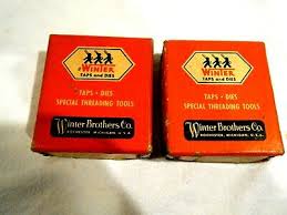 Winter Taps & Dies lot (21) in Original Boxes | eBay