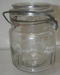 Antique Smalley Kivlan Ontank DOUBLE SAFETY Fruit JAR pint ...