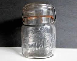 Rare 1900-20 KING Smalley Oval Pint Size Canning Jar Boston ...