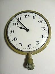 VINT MAYER GERMANY Travel Clock in Leather Wallet style case Fix/Parts | eBay