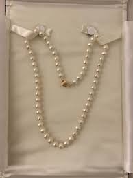 Freshwater 6.8-7.0 mm / 18in Pearl Strand with 14k Yellow Gold Clasp | eBay