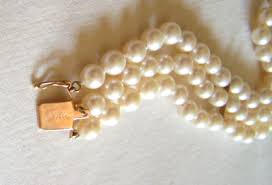 Cultured Pearl Bracelet 3 Strand 7" + 16" Pearl Necklace 14k ...