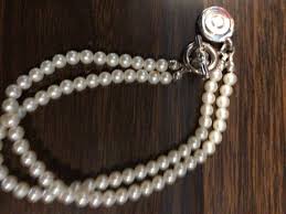 Ralph Lauren double strand pearl bracelet | eBay