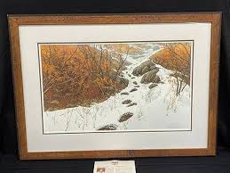 Bev Doolittle S/n Lithograph "doubled Back" 1988