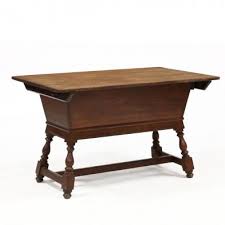 Antique Pine Dough Box Table (Lot 553 - June Gallery ...