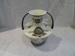 Gien Earthenware Vase With 2 White Renaissance Handles 1938 H 18.5cm - Etsy