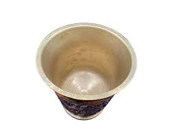 Vintage Heavy App 4.5k Solid Brass Pestle and Mortar Set ...