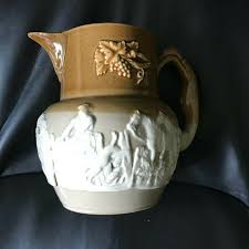 Antique Pitcher with Hunting Scene -Possibly Doulton Lambeth ...