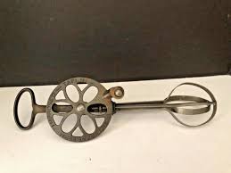 ANTIQUE PRIMITIVE TAPLIN'S DOVER PRODUCT CAST IRON HAND ...