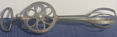 Antique Cast Iron Egg Beater DOVER STAMPING COMPANY PATD FEB ...