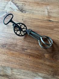 Antique Dover Egg Beater Cast Iron Rotary Kitchen Tool - Etsy