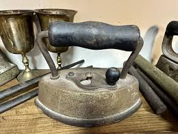 ANTIQUE Dover Sad Iron No.62 Cast Iron Ironing With ...