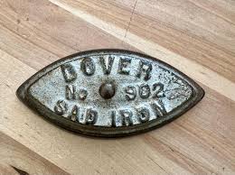 Vintage Dover Sad Iron No. 902: Laundry Room Decor ...