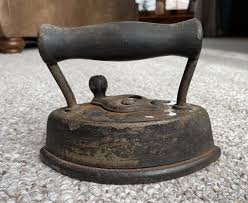 1880's Antique 2 Piece Dover Sad Iron #52 w Quick Release ...