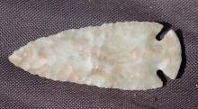 Sold at Auction: Neolithic Flint-ridge Dovetail arrowhead 3.5”=9 cm, 8000 -6000 BC