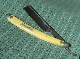 Crystal Jr Straight Razor, Koch & Company, Germany, Vintage ...