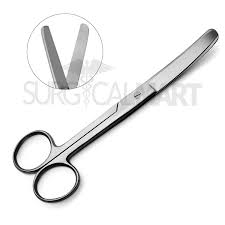 Doyen Gynecological Scissors 7" Curved | Surgical Mart
