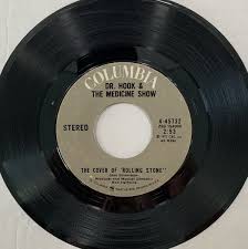45 rpm Vintage 7” Vinyl Single Hit Record Dr Hook - Cover Of ...