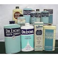 Advertising McConnon Tooth Powder Tin Mint Condition Medical Pharmacy. For Sale at Ruby Lane