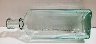 Antique Aqua Furst Mcness Aqua Apothecary Bottle / Illinois ...