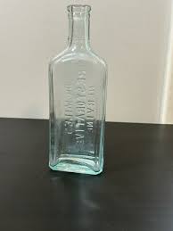 Antique Dr Miles Restorative Nervine Aqua Blue Glass Medicine Bottle | eBay