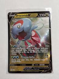 Pokemon - Dracovish V - 114/172 - Ultra Rare -Brilliant ...
