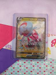 Pokemon TCG Ultra Rare Dracovish V Brilliant Stars Full Art ...