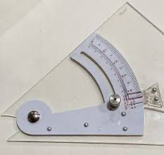 Chavroz Trigonometric 8" Set Square W/ Box Japan Metal Scale. 31-9308 | eBay