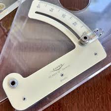 Vintage Tacro Drafting Triangle (Germany) & C-Thru Parallel Ruler Drafting Tools