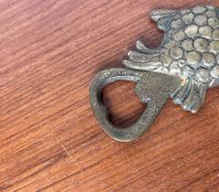 Mid-Century Fish Bottle Opener in Brass, 1960s for sale at ...