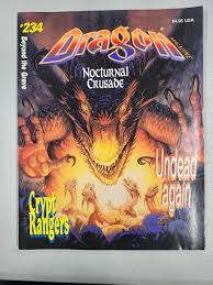 Dragon Magazine #234 Beyond the Grave Nocturnal Crusade ...