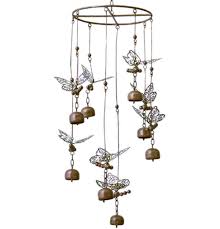 Butterfly Circle Wind Chime "Flamed" – Little Red Hen