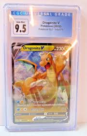Dragonite V Pokemon GO Full Art [CGC 10 9.5] 49/8 2022 Graded Gem Mint | eBay