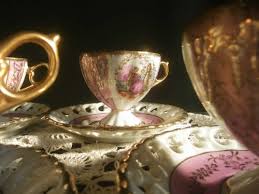 [OLD-TIME] Early Japanese-made classical exquisite tea set (a cup and a plate are a set) - Shop OLD-TIME Items for Display - Pinkoi