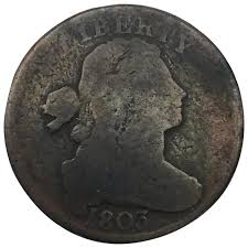 1803 Draped Bust Large Cent Small Date Large Fraction. For Sale at Ruby Lane