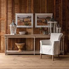 Extra Long Fir Wood Console Table | Antique Farmhouse
