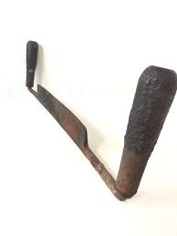 Antique Draw Knife 9'' Blade, 18” Overall ~ Log Peeler ...