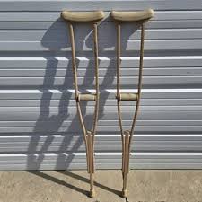 Wooden Crutches | eBay