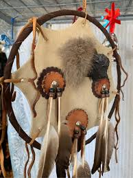 Leather Stretched DreamCatcher W/ Accent Conchos | eBay