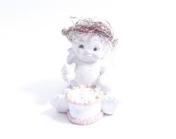 Dreamsicles, Angel With Birthday Cake, Figurine, Kristin Haynes, Cast Art, 1991, Adorable, Cherub, Collectible, ~ WH-021 549 - Etsy