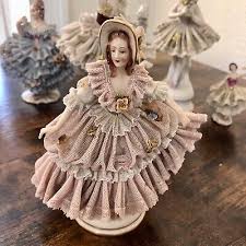 Lot of 6 Antique Dresden, Capodimonte, And Kunst Porcelain Figurines | eBay