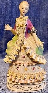 Antique Dresden Figurine To Display With Dolls Or Dollhouse ...
