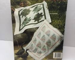 Vintage 1990 Fan Quilts Easy New Technique No. 4124 Maerke Schiaffino 9 Patterns - Etsy
