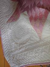 Sold at Auction: HAND STITCHED STAR PATCHWORK QUILT MADE BY MARY ELLEN BRICKER 1992