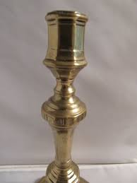 Antique French Brass Candlestick #3 - Large - Nice | eBay