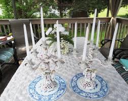 Herend Pair of Candelabra W/ Cherubs Angels Playing Mandolin ...