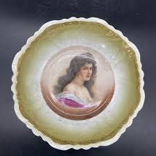 Antique Victorian Elbogen Austria porcelain 10" bowl | eBay