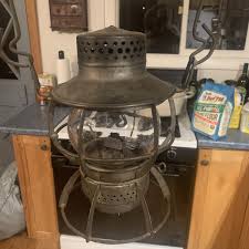Rare Antique Dressel Railroad Lantern & Clear Kopp Globe VNC ...