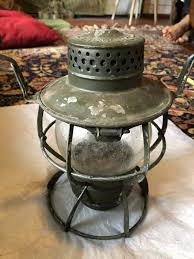 VINTAGE DRESSEL ARLINGTON NJ RAILROAD LANTERN ...